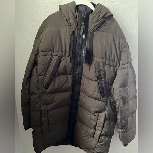 New Marc New York Holden Water Resistant Down
& Feather Fill Coat Size Large - Picture 2 of 10